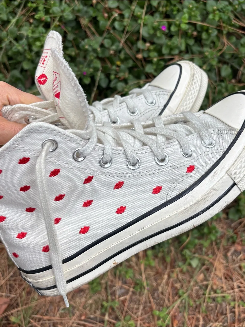 Converse All Stars white high